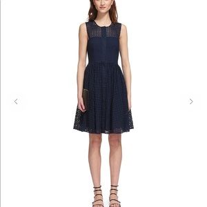 NWT- WHISTLES - Lattice Broderie Full Dress ( size: 2 ( XS))